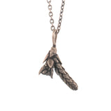 sterling silver small watch chain necklace