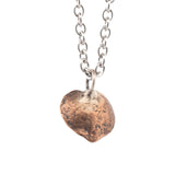 bronze string of hearts necklace 8