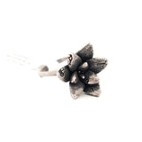 sterling silver floral succulent ring 3
