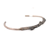sterling silver twig cuff bracelet 2