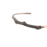 sterling silver twig cuff bracelet 2