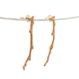 gold vermeil medium twig earrings 3