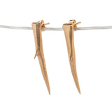 gold vermeil locust thorn earrings 1