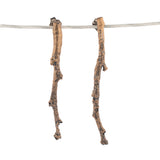bronze long twig earrings 3