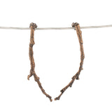 bronze long twig earrings 4