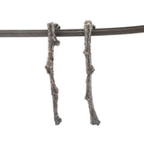 sterling silver medium twig earrings 5