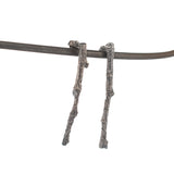 sterling silver medium twig earrings 5