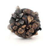 sterling silver with bronze accents succulent garden ring 2