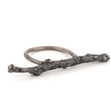 sterling silver twig ring 2