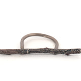 sterling silver twig ring 3