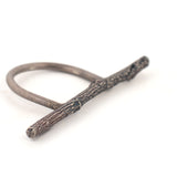 sterling silver twig ring 3