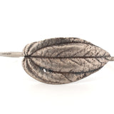 sterling silver peperomia leaf cuff bracelet 2
