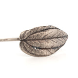 sterling silver peperomia leaf cuff bracelet 2