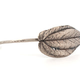 sterling silver peperomia leaf cuff bracelet 2