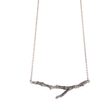sterling silver twig necklace 4