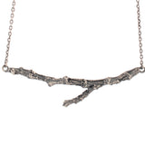 sterling silver twig necklace 4