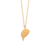 gold vermeil string of hearts necklace 1