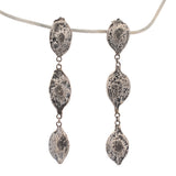 sterling silver palo verde pod earrings