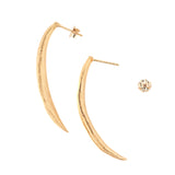 gold vermeil happy bean succulent earrings 4