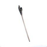 silver day lily hair or shawl pin