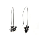 floral succulent earrings : drop