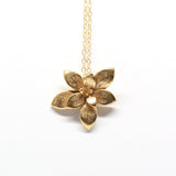 floral succulent necklace :  large