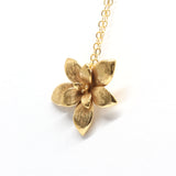 floral succulent necklace :  large