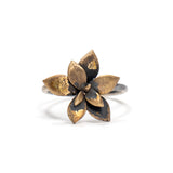 small floral succulent ring