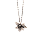 floral succulent necklace: medium