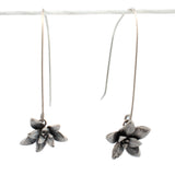 floral succulent earrings : drop
