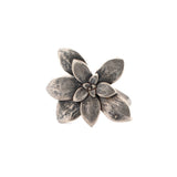 large floral succulent ring