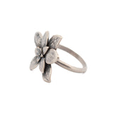 large floral succulent ring