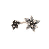 double floral succulent adjustable ring