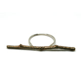 twig ring: bar
