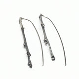 twig earrings: long