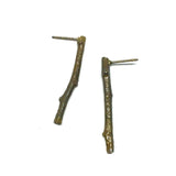 twig earrings: medium