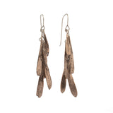 ash seed earrings : large bunch