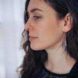 ash seed earrings : large bunch