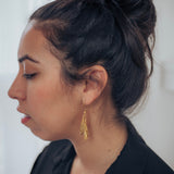 ash seed earrings : bunch