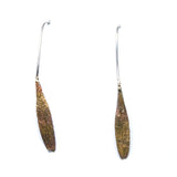 ash seed earrings : single