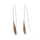 ash seed earrings : single