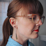 ash seed earrings : single