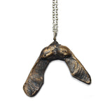 maple seed necklace