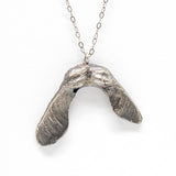 maple seed necklace