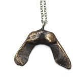maple seed necklace
