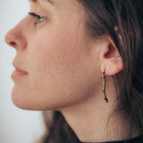 twig earrings: medium