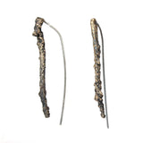 twig earrings: long
