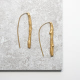 twig earrings: short