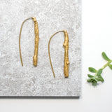 twig earrings: short