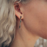 twig earrings: short